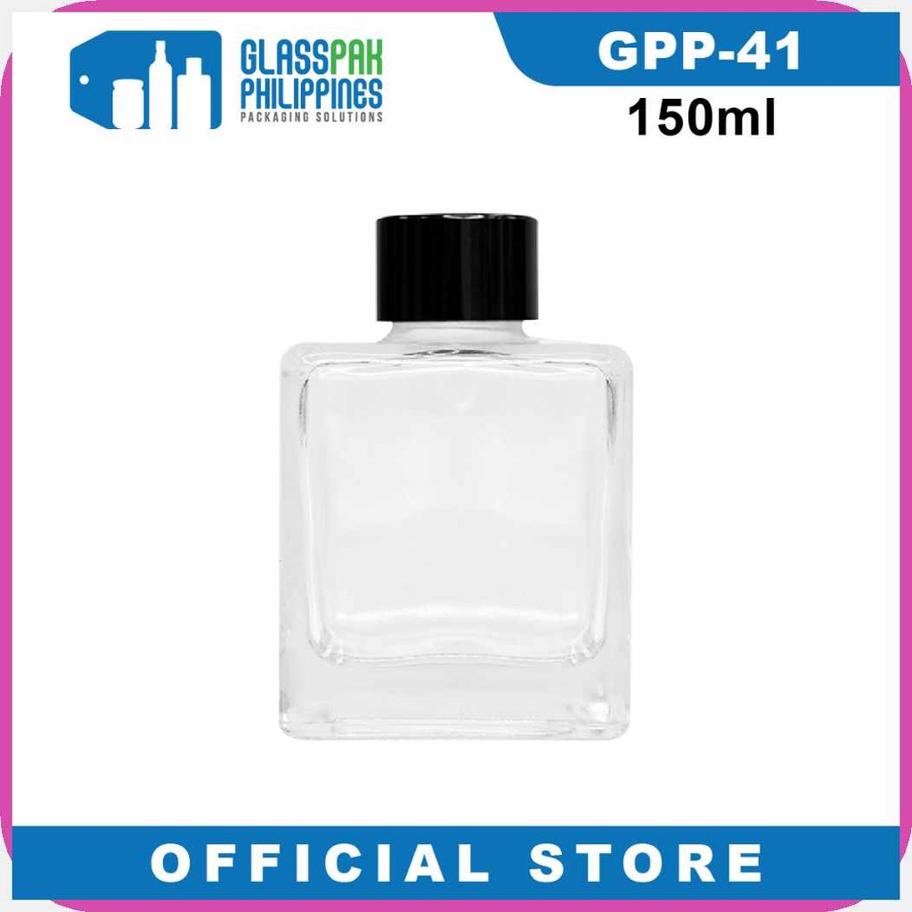 Glasspak+w^150ML'sl{Square{RV'Diffuser{X'Perfume`D&Bottle`O&Empty`p ...