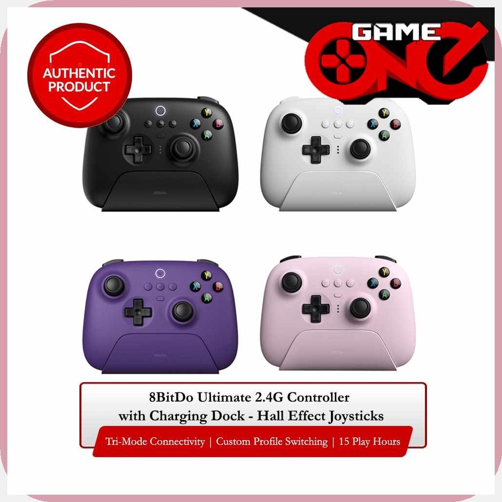 8BitDo!TX[Ultimate]c&2.4G!Xp[Controller,Kj[with,YL[Charging,du[Dock,qB ...