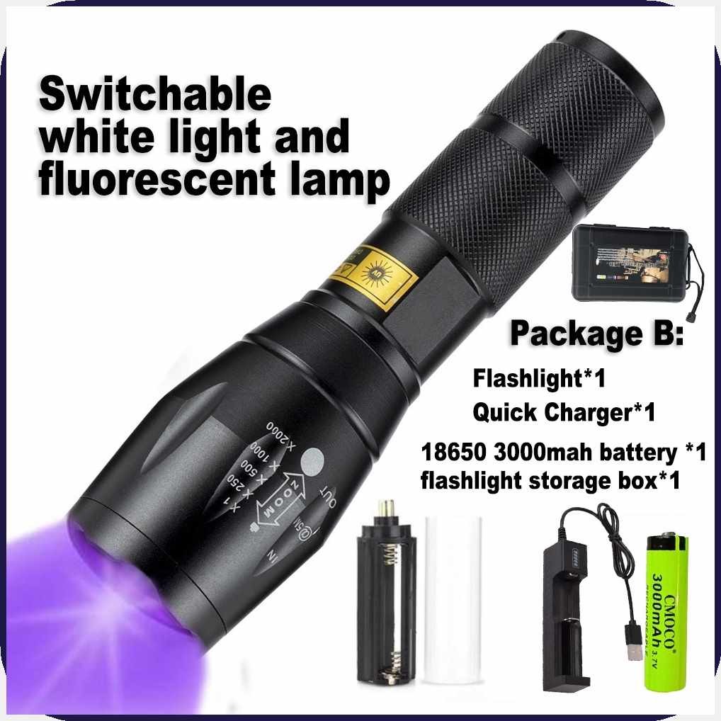 G700,KP@LED'h!,c[Zoom,r[UV,o[Flashlight-d395nm-SPurple-NTorch Adhesive ...