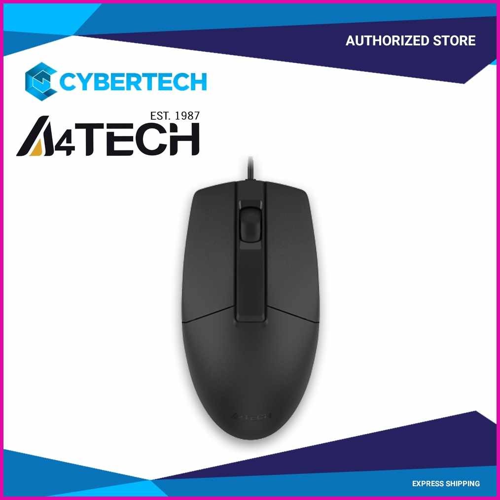 A4Tech)GK)Op-330)iq>USB)fy>Wired)Fr>Mouse)y>Black | Shopee Philippines