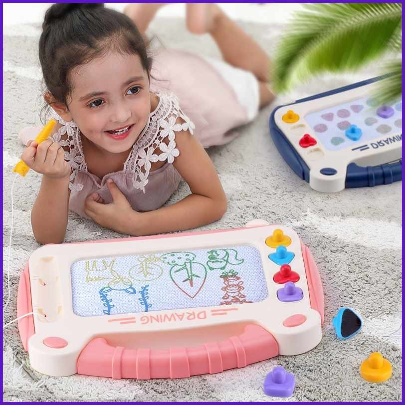 Children's^P)Magnetic{lO%Drawing?le*Board~JD*Erasable~Ia*Magnet YH+jS ...
