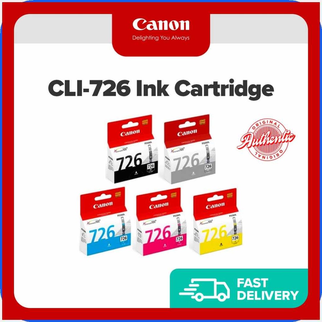 Canon/Wt]CLI-726*k%Ink:bc_Cartridge:Pv_(Cyan,:gu_Magenta,:r^Yellow,/Z ...