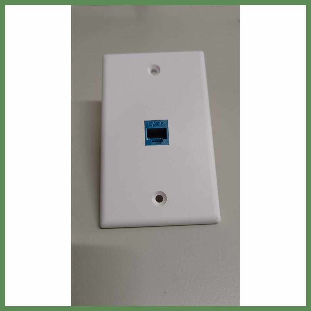 *In+VD?Stock][Oe,1pc./,pD[1,Wi[Port,Yk[Ethernet,J[Wall,O[Plate,,D[RJ45 ...