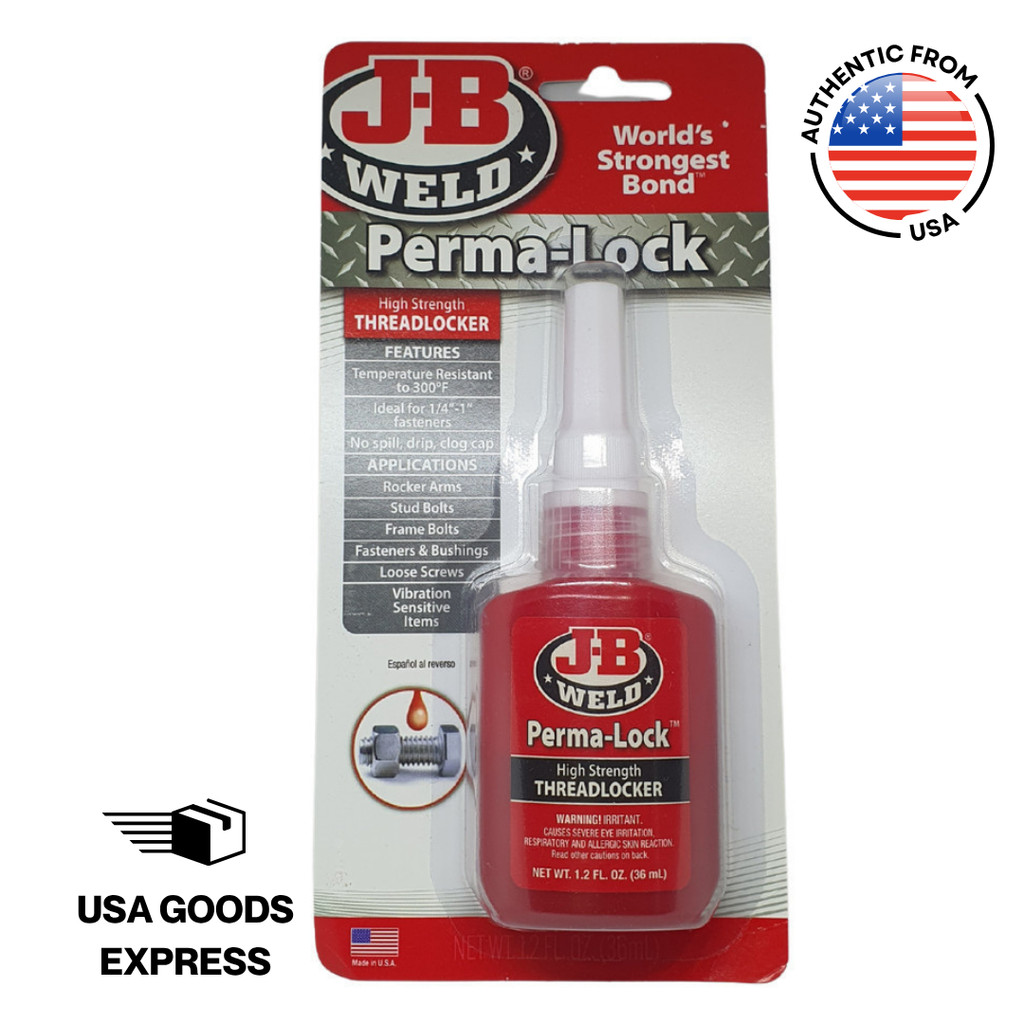 JB Weld Perma Lock High Threadlocker 36 ml (27136) | Shopee Philippines