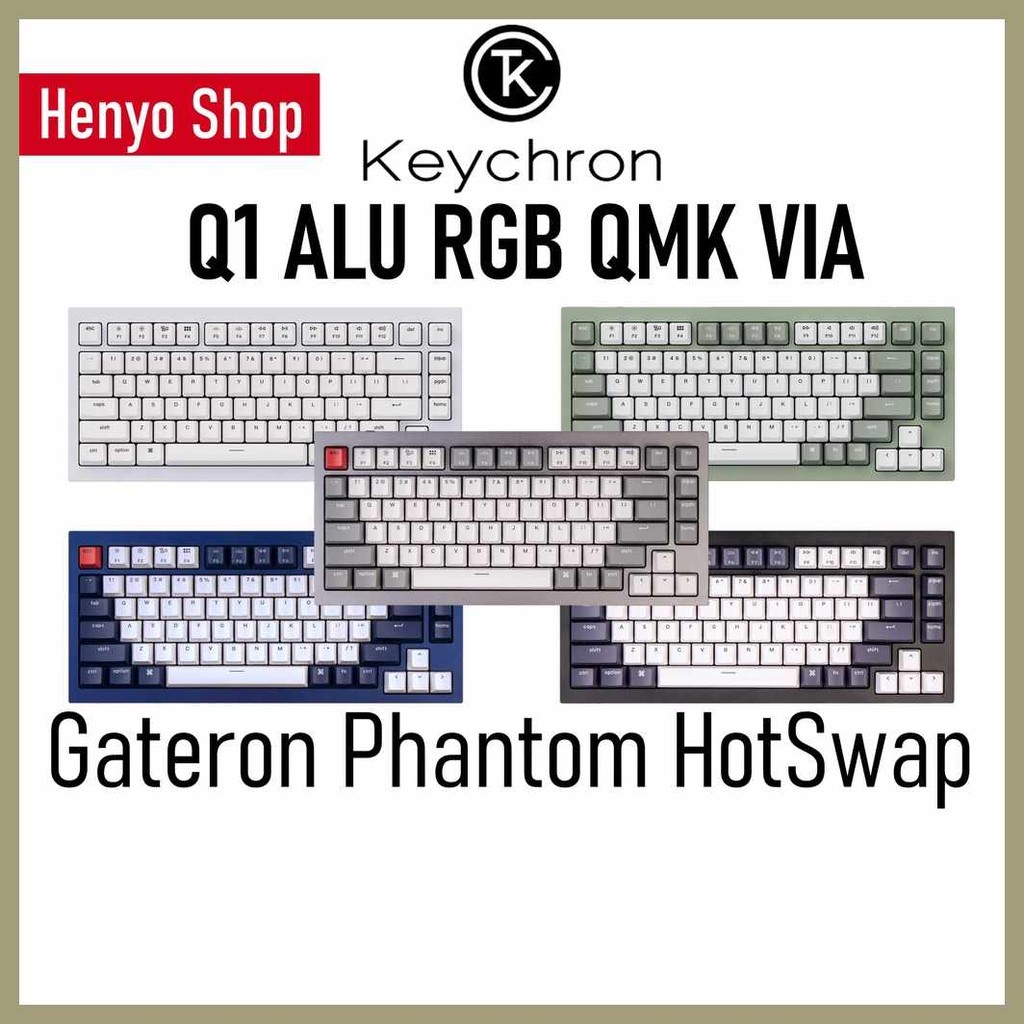 KeychronBN_Q1bf$QMK+TU@AY@RGB+M@HotSwap+Y@Custom+c@Mechanical+A ...