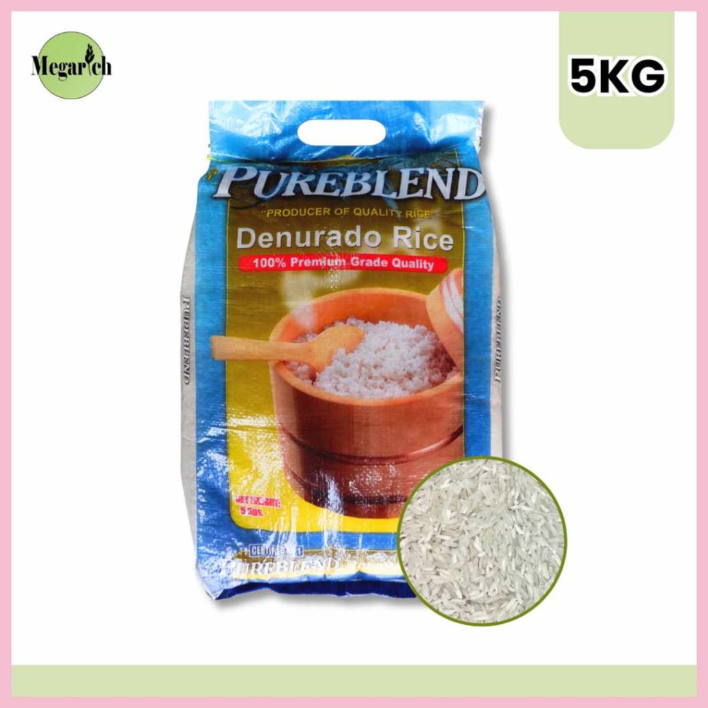 Pureblend:ru'Premium&yR)Dinorado/Kc$Rice^LV$5kg | Shopee Philippines