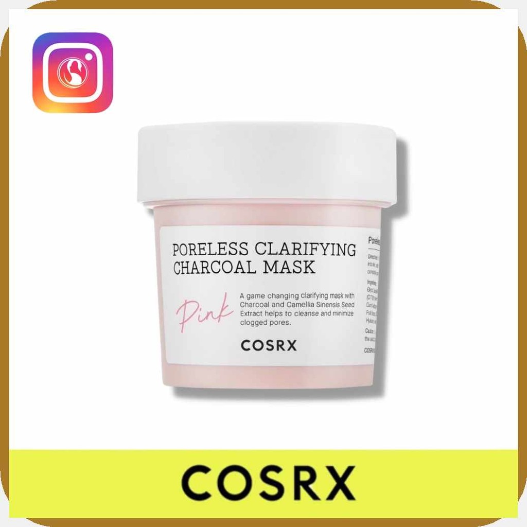 COSRX*S$Poreless:pr_Clarifying:rJ_Charcoal:Jr_Mask:Ua_-:cc_Pink:p_110g ...