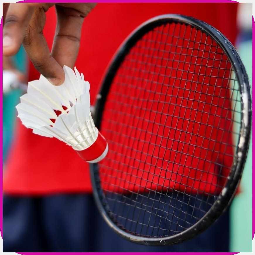 Badminton)mm~racket:G/set>w)double}H)racket}w)with}z)shuttlecock}k)for ...