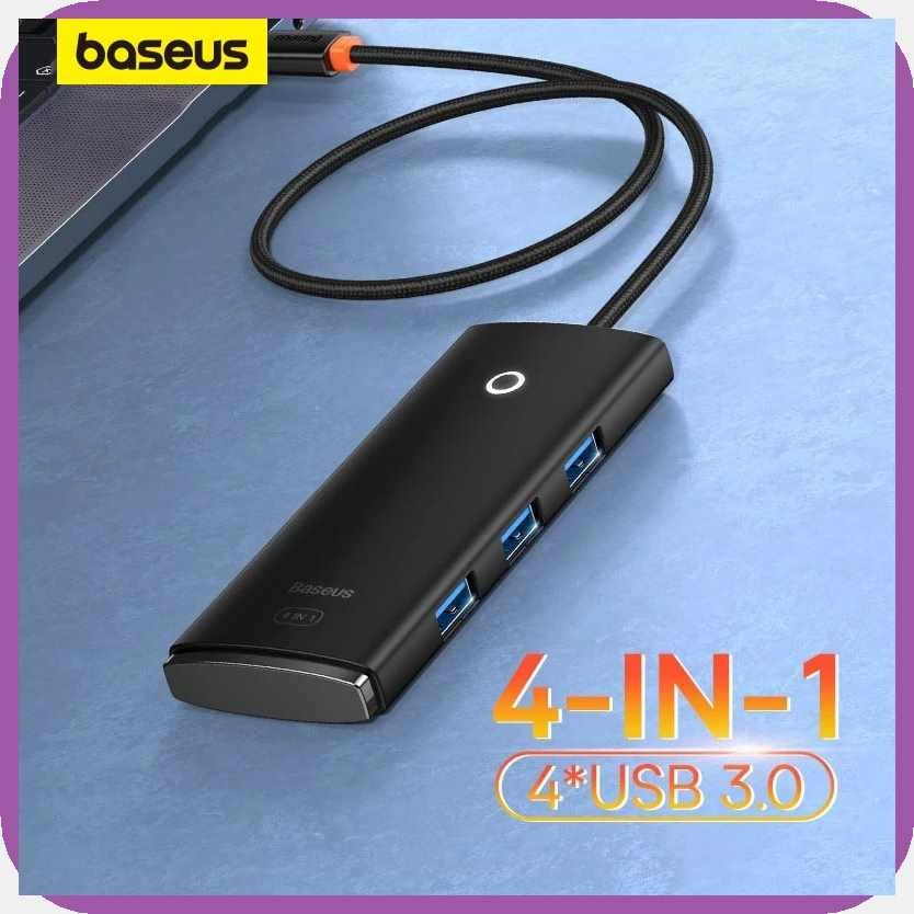 Baseus^SS%Portable#Yj]c|HUB.kX^Adapter/yR^4/n^Port/n^USB-A/i^Type-C ...