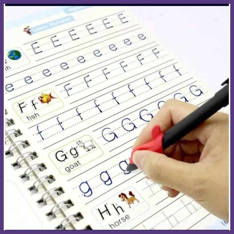 4#Ha+wm_Pcs`ys;Set&Practice&Notebook&Writing&Kids'YJ