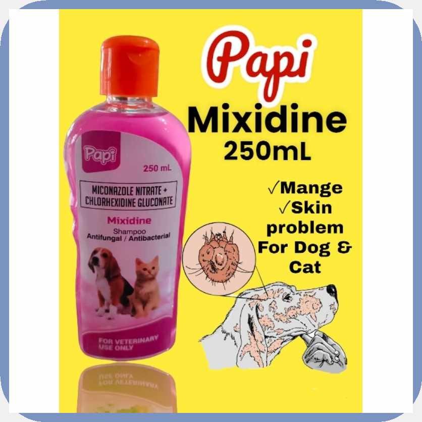 MIXIDINE&Xf*shampoogj-for-VmDogs-U[and,y[Cats,i[250ml,I[(,Y[Anti fungal ...