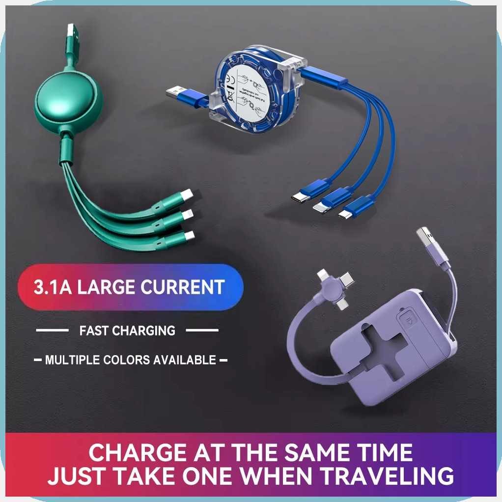 3+jA;In=U_o:1%L:Telescopic%E:Fast%eX:Charging%qd:Cable%YR:Type C Micro ...