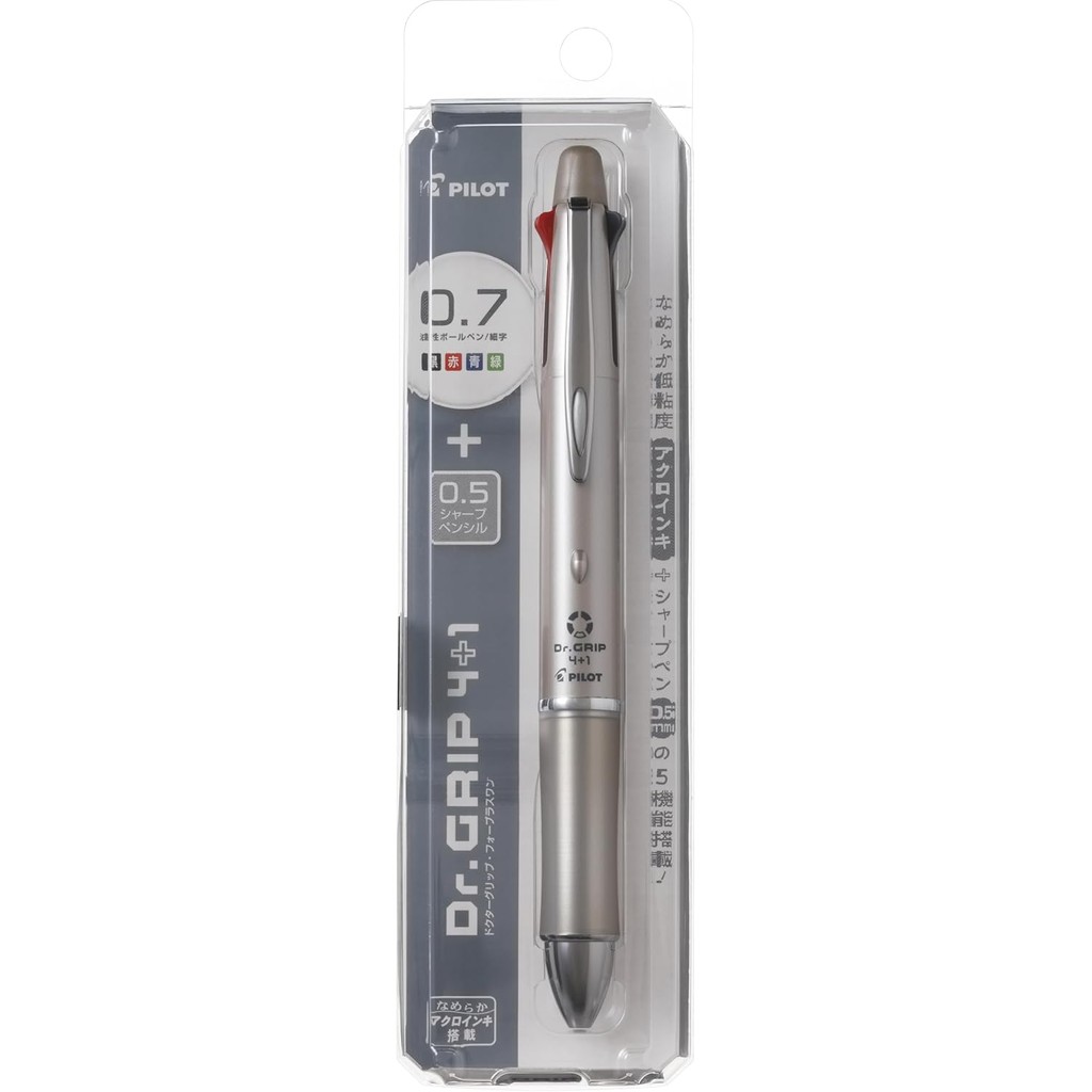 PILOT PBKHDF1SFNCG Multifunction Writing Instrument Doctor Grip 4+1 07 ...