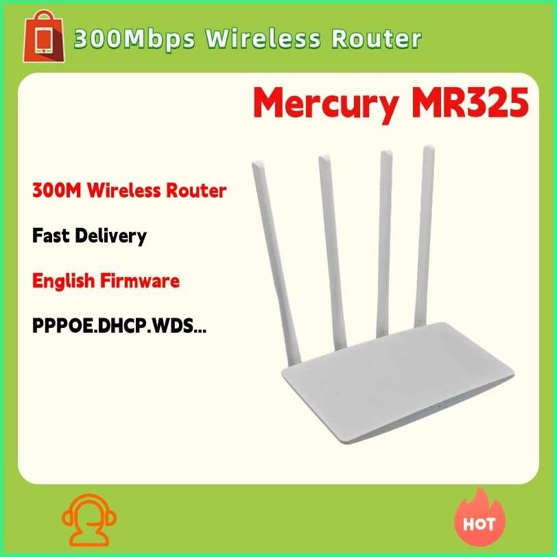 Second}PP&Hand@s+300Mbps cq+gK+OU+E+b+B+Mercury Wireless Router MR325 ...