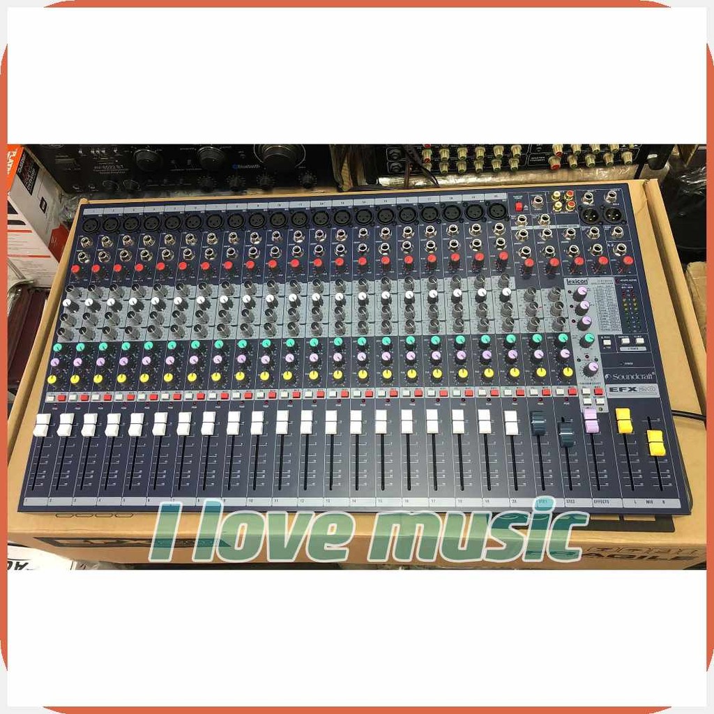 20#C'channel>DH)sound)he>mixer)AU>Soundcraft)HH>EFX20)YR>with)wt>built ...