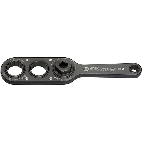 ANEX AOA-19S1 COMPENSÉ Adaptateur Douille Set 19mm 0.6cm Tige Bout 73767JPIMPORT EUR 65,46 - FR