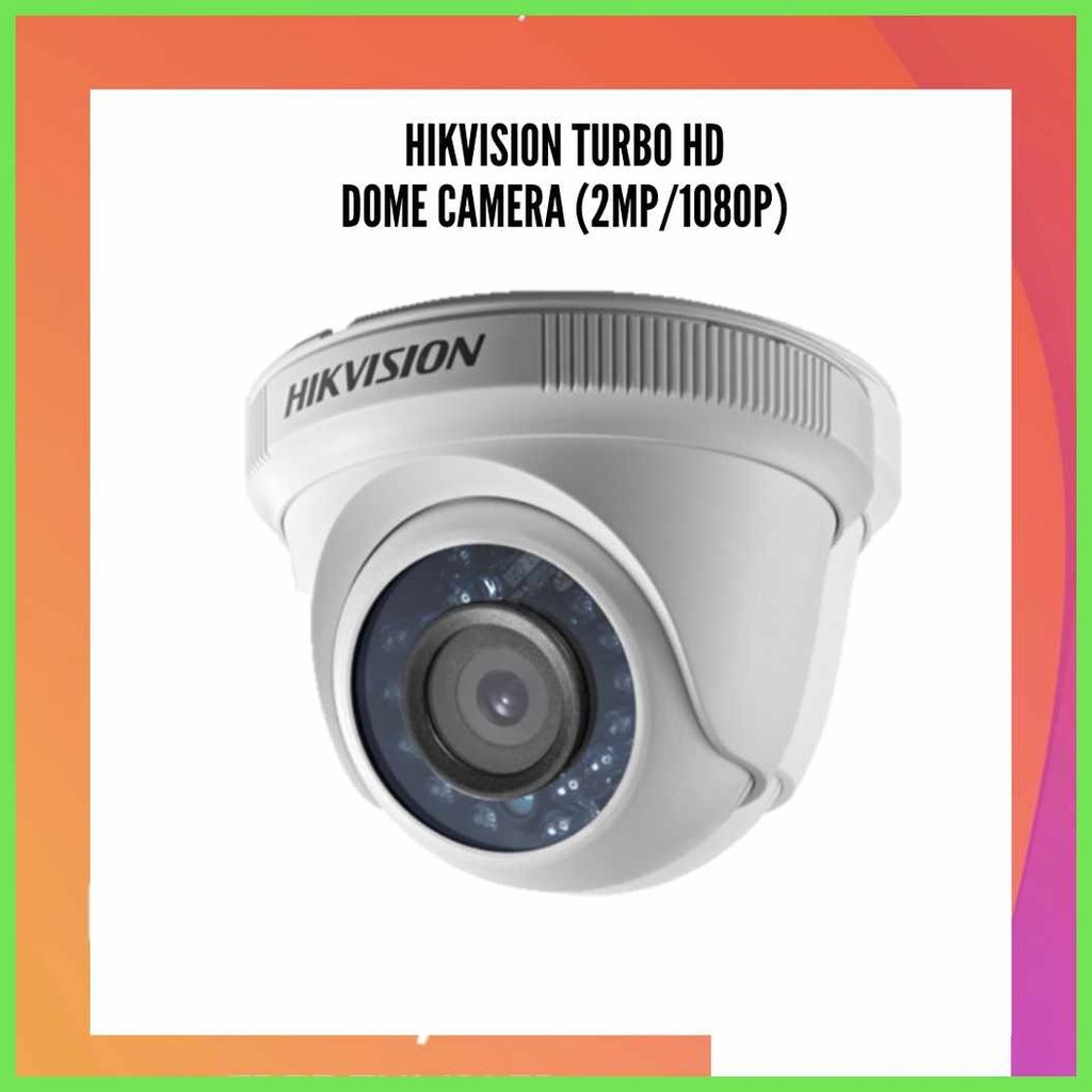 HIKVISION$q/CCTV$o/Camera$w/2MP$f//$A/1080P%f:Dome%E:Camera%O:2.8mm ...