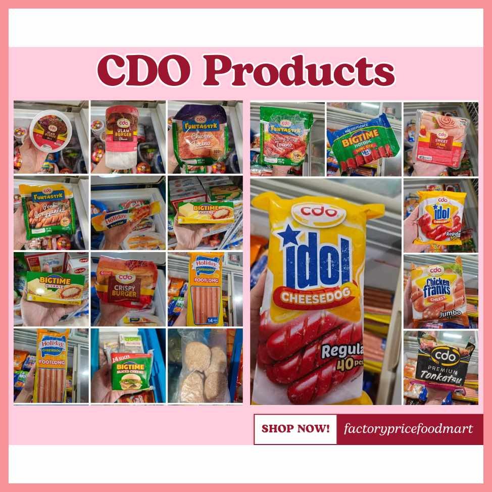 CDO*B'Foodsphere,U!Products[T!([w![h!;[v![g![GG! ) | Shopee Philippines