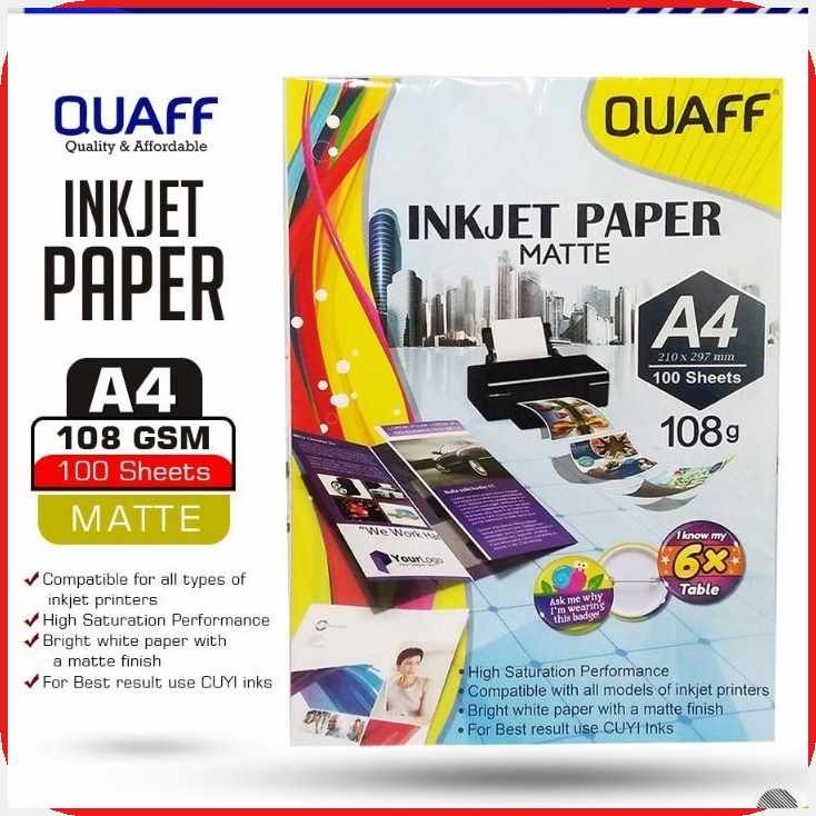 Quaff$Sa]Inkjet{cy?paper_kk:Matte%ew:Paper%ye:for%wm:flyers(100pcs&pck ...