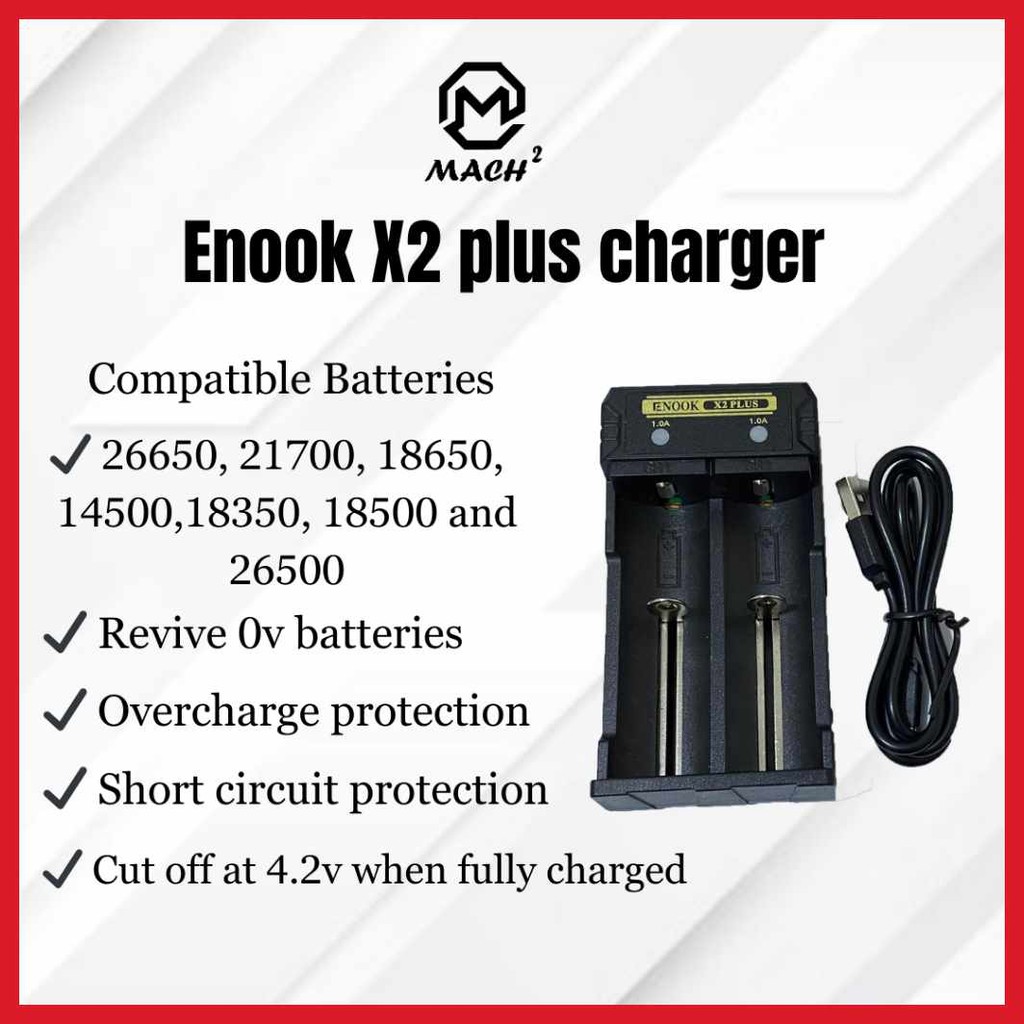 Enook[lx)X2plus*YC_Charger%NH:Only%Jw:(Battery%Nm:Not&Included ...