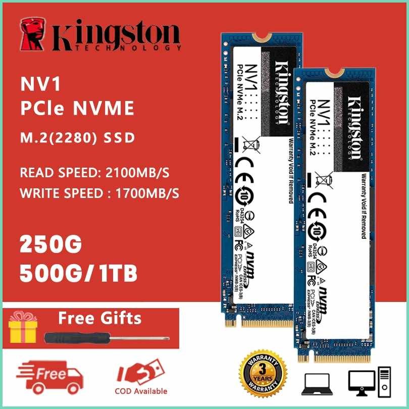 Kingston?Rp%NV1~d?M.2*R?Nvme*v?SSD*A?250GB+rS@500GB+AN@1TB PcIe 2280 ...