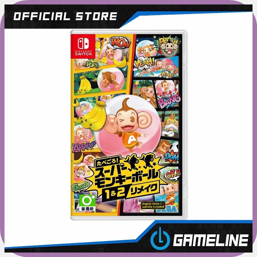 Nintendo/tcSwitch]am%j_Super;p`Monkey;XP`Ball;Gg`1&tl`(ASIA) | Shopee ...