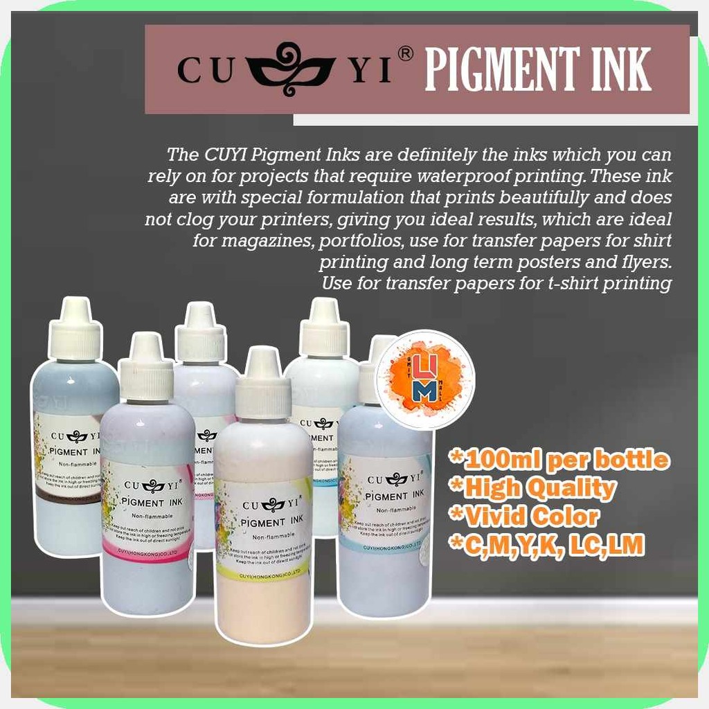 Cuyi{M?Pigment`DB}Ink^Rk/100ml$ca/high$ZS/quality$Bu:refill%X/for$u ...