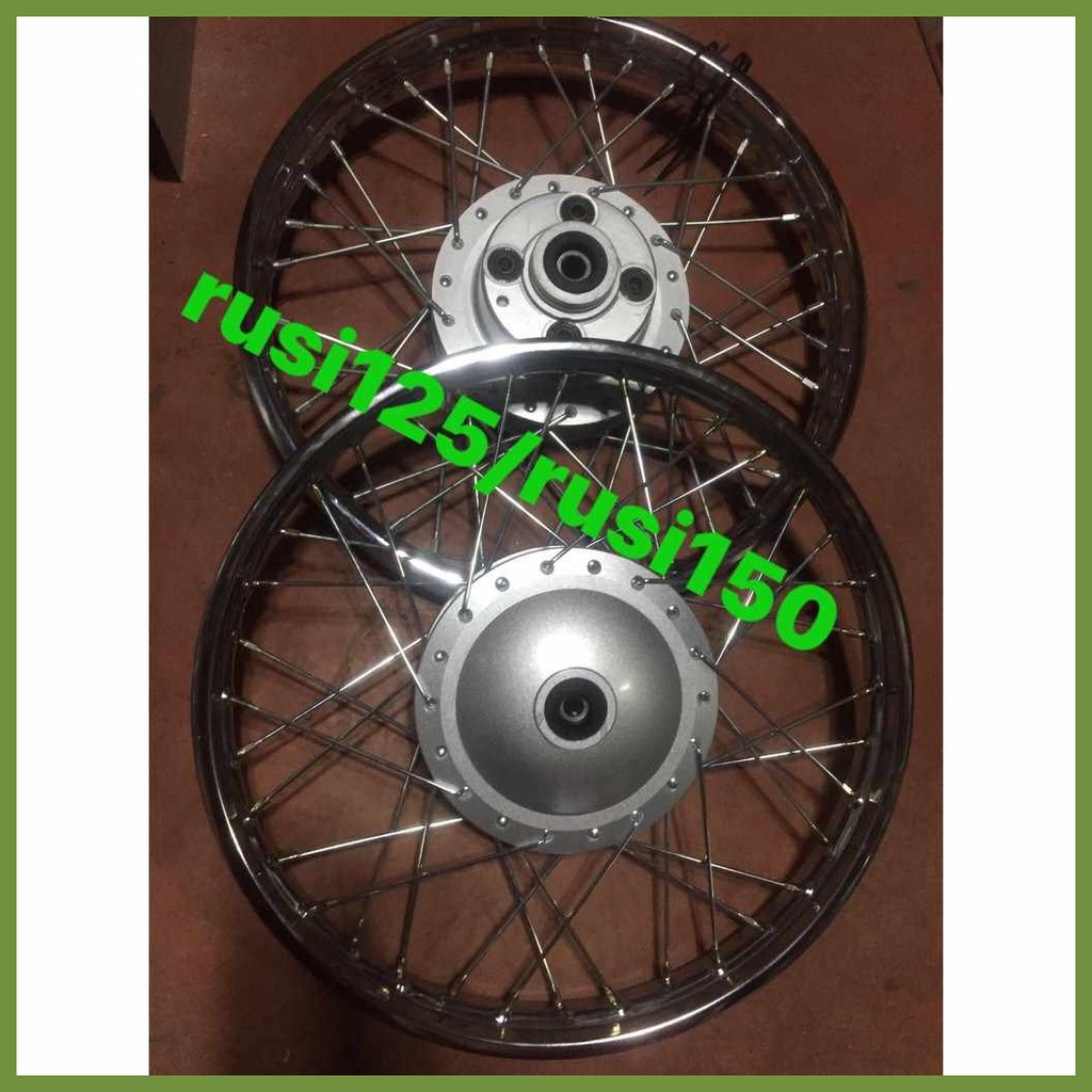 RIM^wy|SET.B&FOR+Z@c@w@B@WB@Xh RUSI125/RUSI150 SET PAIR FRONT AND REAR ...