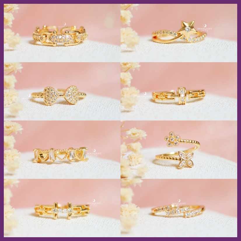 Trendy%VKFriendship#U>Adjustable}Ah)Rings}FF)with}VI)Box}ou)by}wm ...