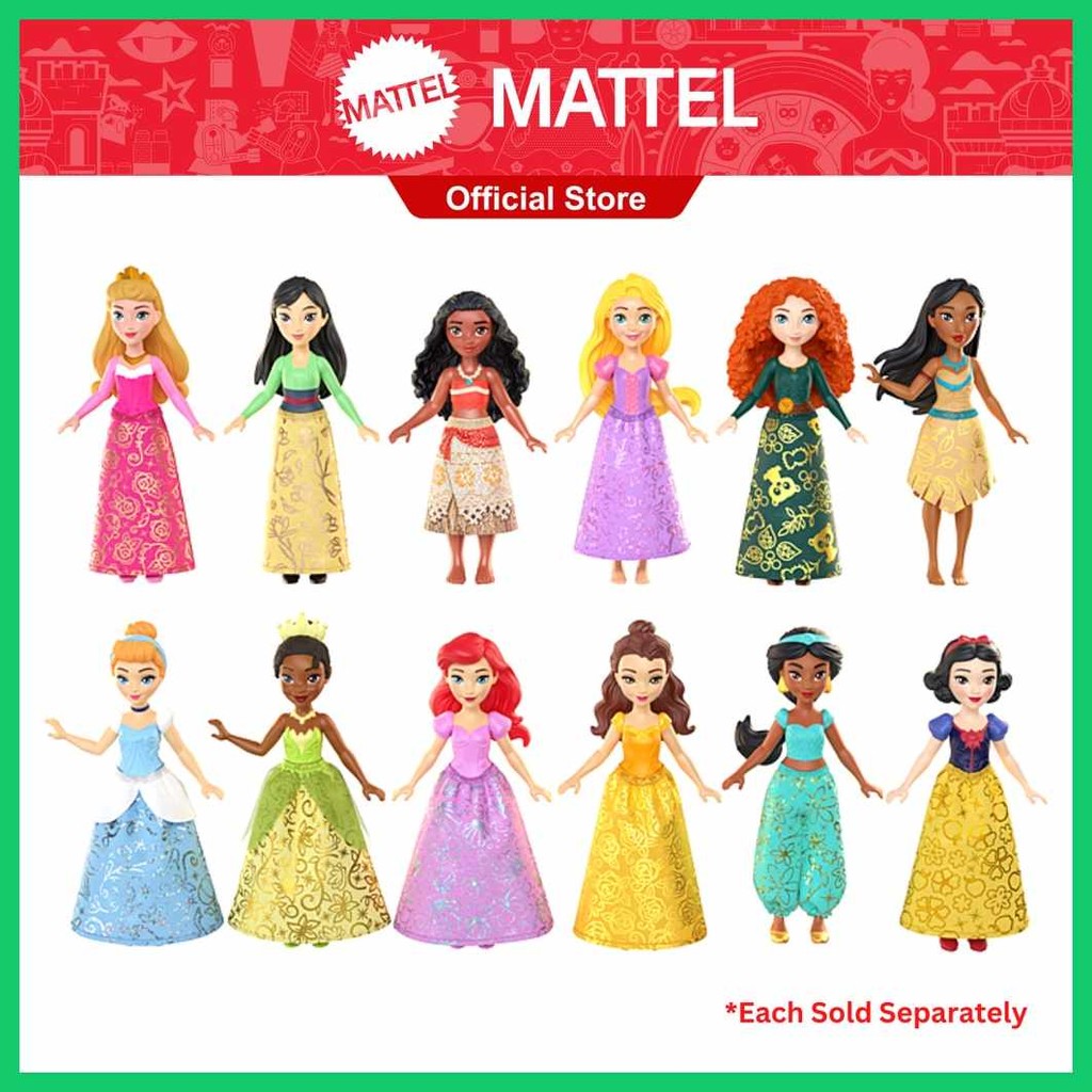 Disney-U:PrincessJ^Small?kW*Dolls~KR*Assortment | Shopee Philippines
