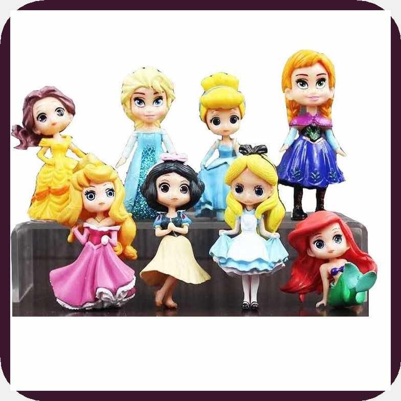 Disney}W;Princess?a'Setn-OfV-8i-Figure. | Shopee Philippines