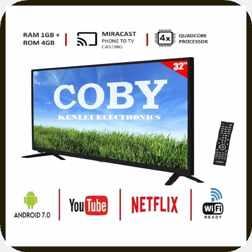 COBY=VH!32`cs>Slim]I.LED#n.TV#F.Black#r.SMART#X.TV#l./ LED TV On Sale ...