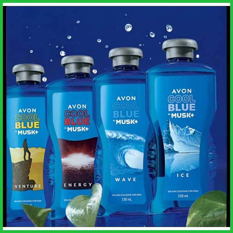 Avon:U-Cool,Sm/Blue>l)splash}B)colognes}R)}Z)for}A*Men150~Z*Ml | Shopee ...