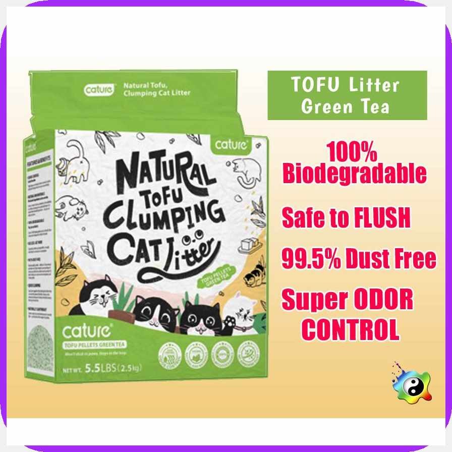 CATURE{aKNatural}xo`TOFU+j@u@Clumping+X@CAT+i@LITTER+eR@(GREEN+qS@TEA ...