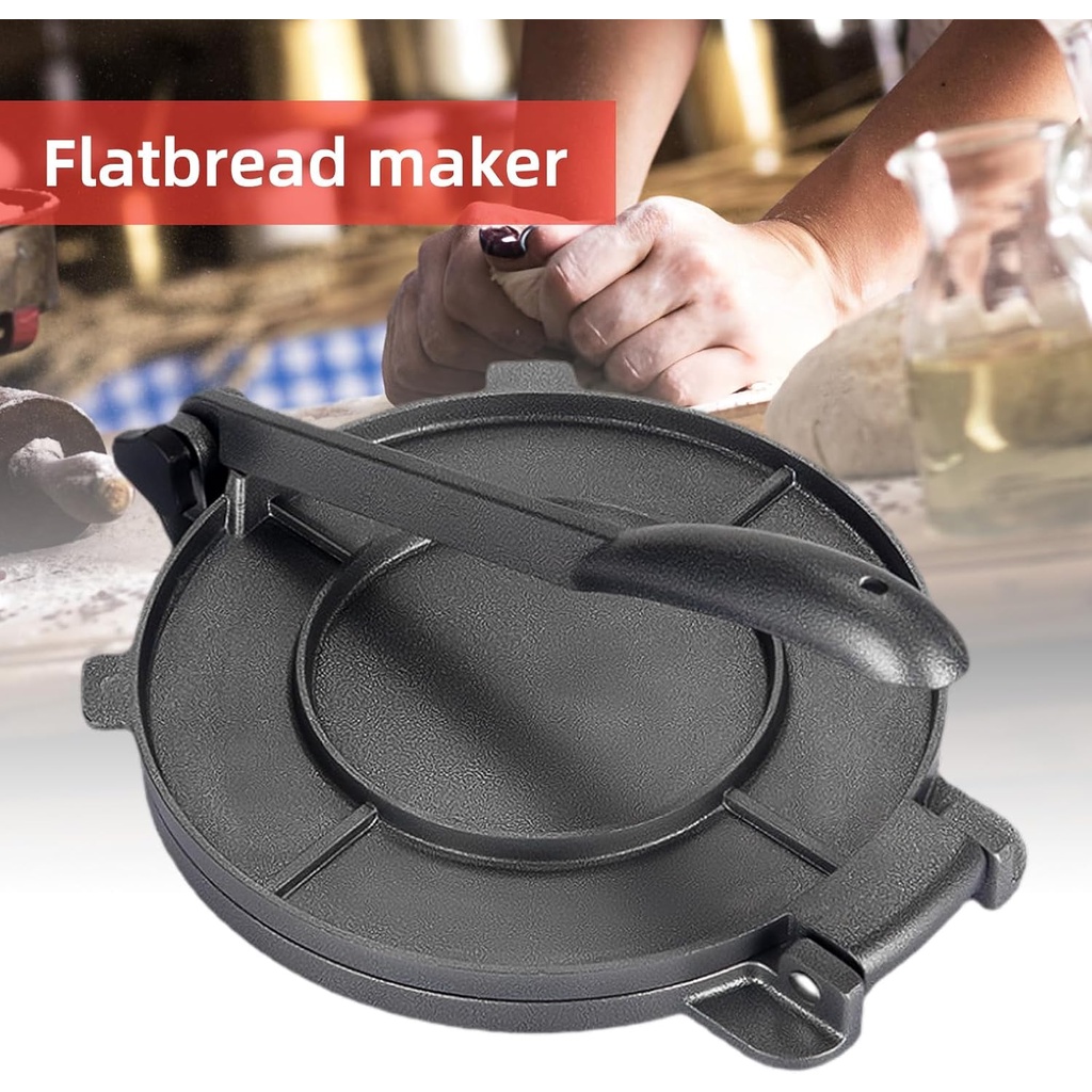 Handmade round Pancake Maker Dumpling Skin Press Tool Handheld Fried ...