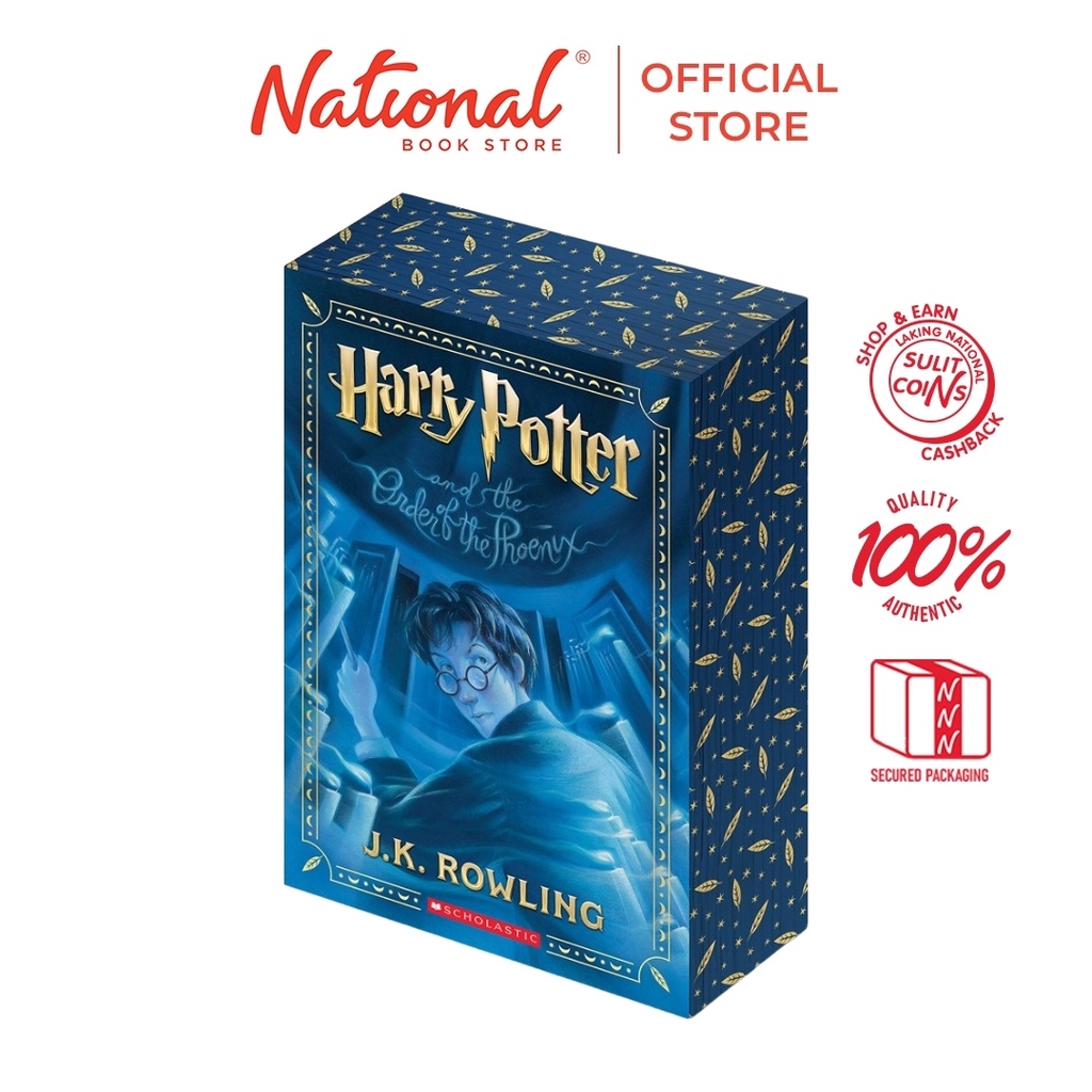 Harry Potter and the Order of the Phoenix (Stenciled Edges) - Book 5 by ...