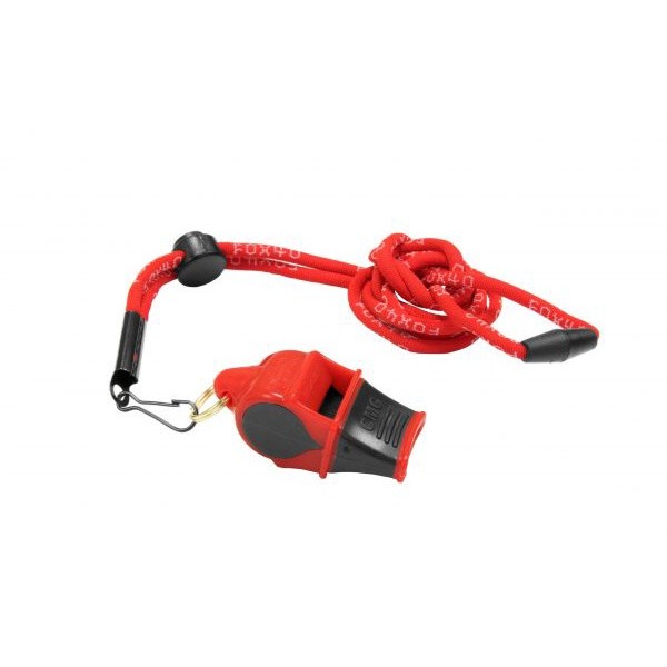 Sifflet Arbitre Sonik Blast CMG Rouge Fox 40 - Sifflet Football Puissant