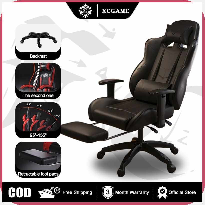 Leather|Rk!Gaming/X$Chair$f/Ergonomic$R:Office%RK:Computer$yv/Chair$bH ...