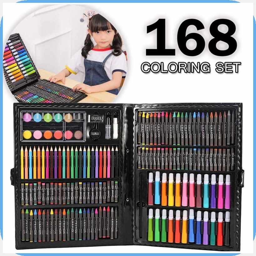 WJM168PCS|Z+RQ`coloring&wY`set;gH`gift;MF`for;sj`kids;QP`painting;YR ...