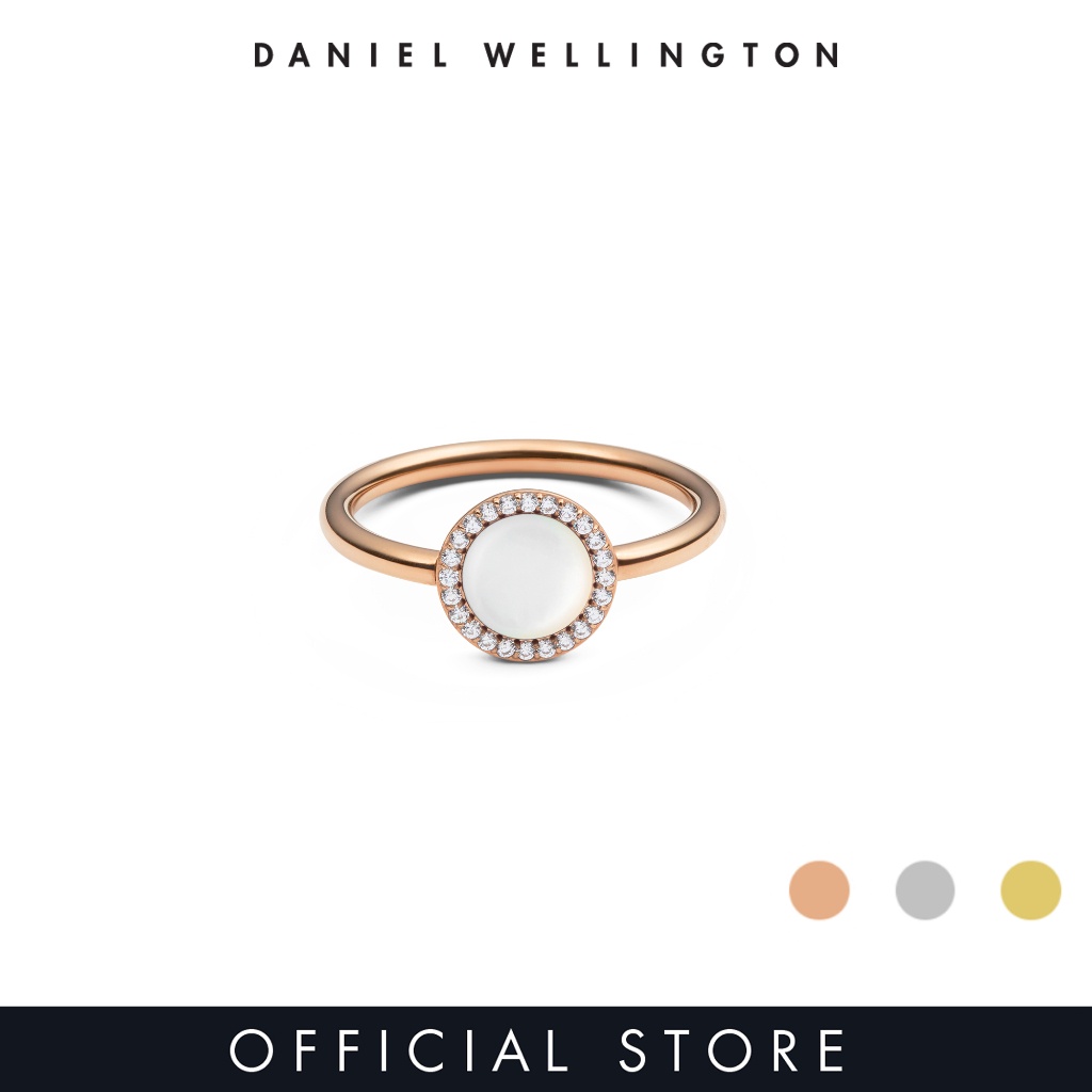 Daniel Wellington Audrey Ring Mother of Pearl - Semi-Precious Stones ...