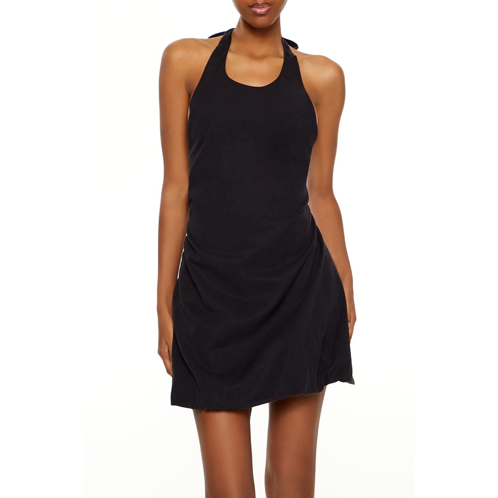 Forever 21 Women's Fit & Flare Halter Mini Dress | Shopee Philippines