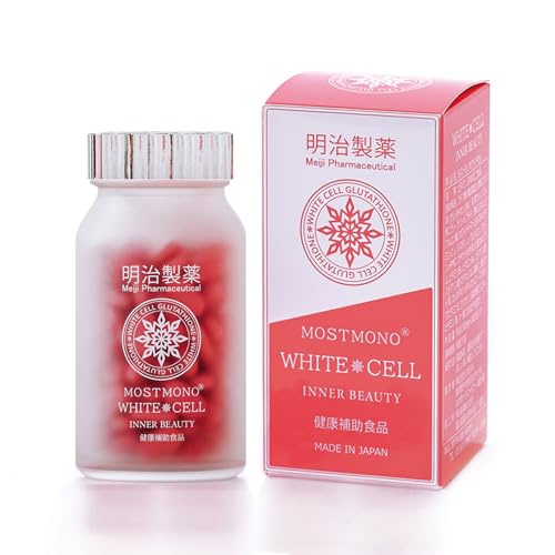 shiratama glutathione Authentic Japan Import】Meiji Pharmaceutical White Cell (co-developed with  pharmaceutical companies) Beauty supplement Vitamin C Yeast extract  (contains glutathione) Drinking drip Shiratama White tomato Collagen  peptide White cell Inner beauty Titanium