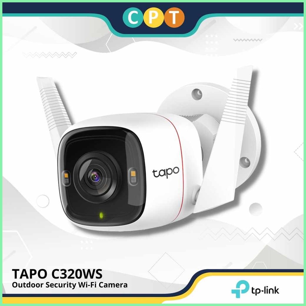 TP-Link:TF@TapoJ%C320WS~E?Outdoor*p@Security+r@Wi-Fi+t@Camera | Shopee ...