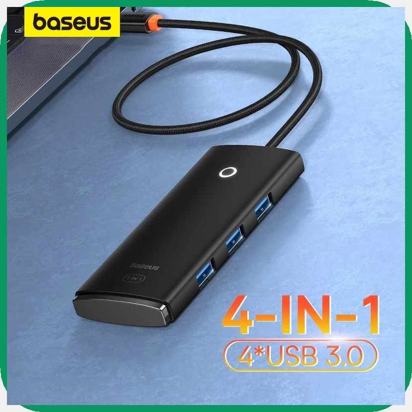 Baseusx'Portable]h>HUB~Yq*Adapter~wN*4~u*Port}h)USB-A}e)Type-C}u)With ...
