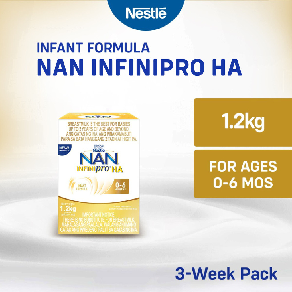 NAN INFINIPRO HA One Infant Formula Milk Powder for 0-6 Months Old 1 ...