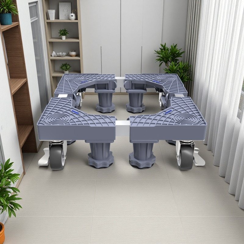 Refrigerator Rack Stand with Wheel Washing Machine Stand with wheels ...