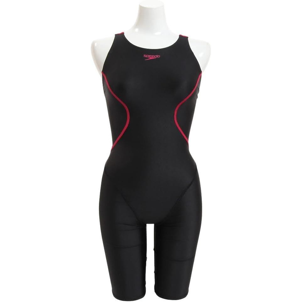 SPEEDO FLEX Sigma Semi-Openback Kneeskin (II) Competitive Swimsuit ...