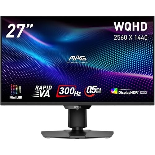 MSI Mini LED Gaming Monitor MAG 274QPF X30MV/27
