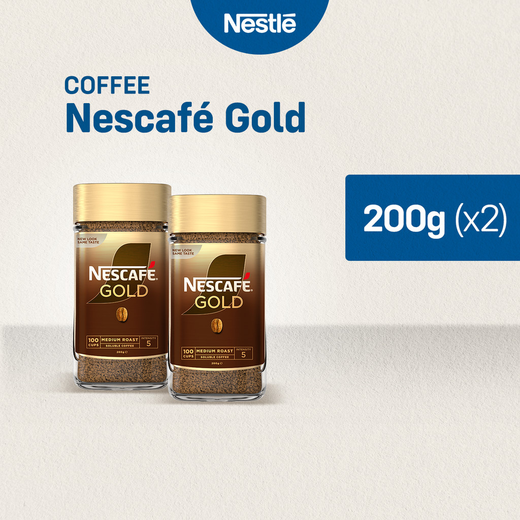 NESCAFÉ Gold Instant Coffee 200g - Pack of 2 | Shopee Philippines