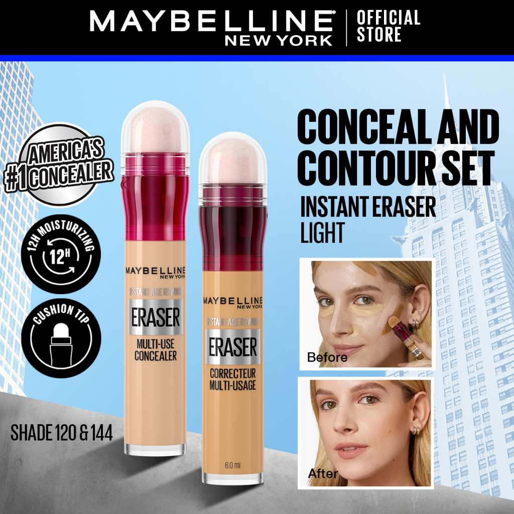 Maybelline Instant Eraser Erases All Eyebags, Redness and Dark Spots ...